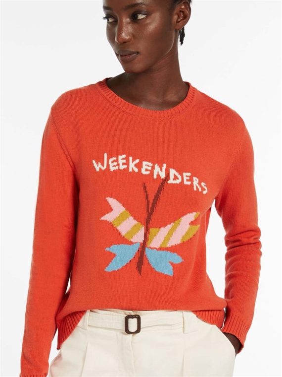 Weekend Max Mara Sweater, Orange 
